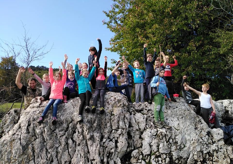 Naravoslovni dan na ekološki kmetiji Slavec v Knežaku