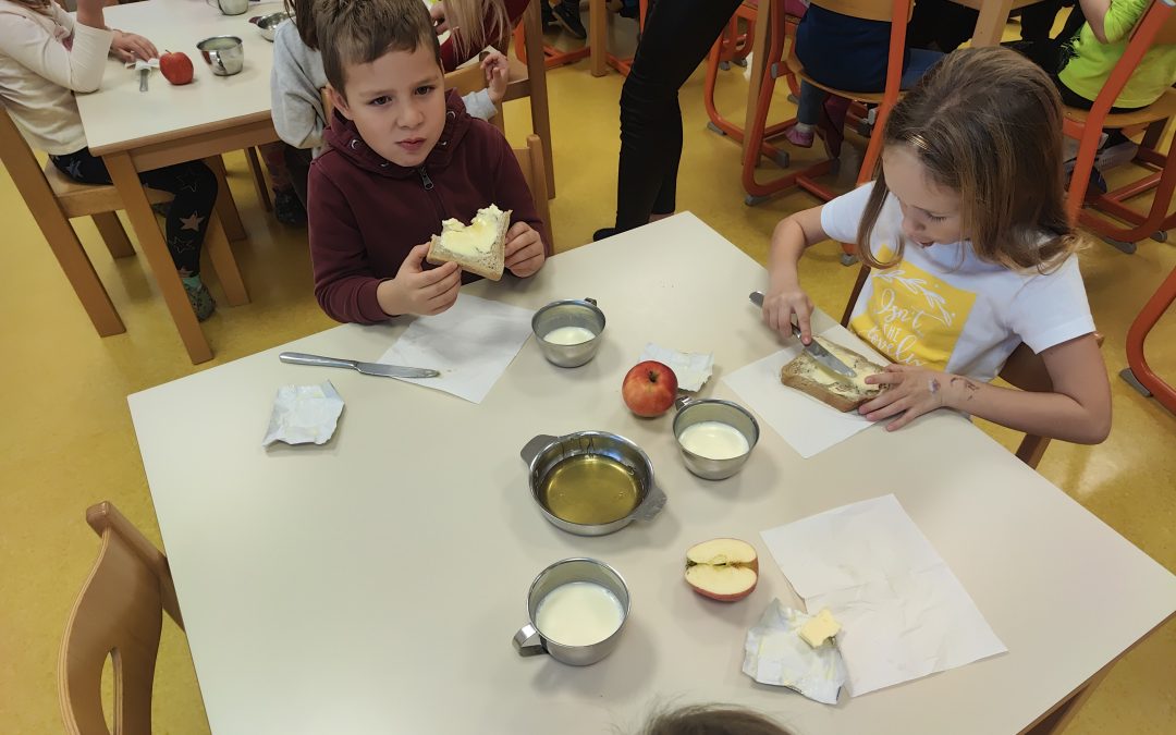 Obeležitev Tradicionalnega slovenskega zajtrka na šoli